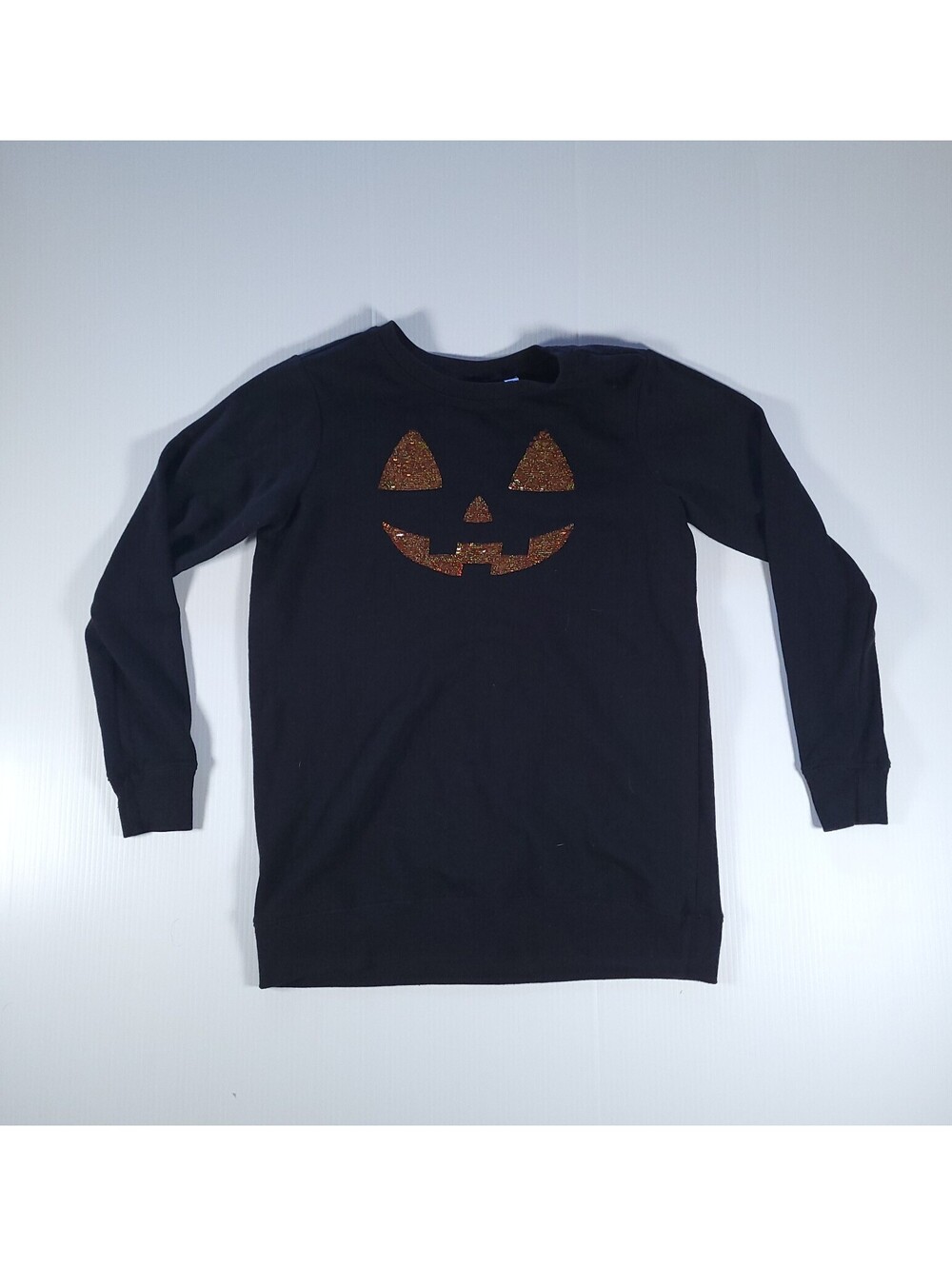 Place sequin halloween long sleeve sweat shirt size medium